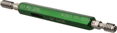 GF Gage - 1/4-20, Class 2B, Double End Plug Thread Go/No Go Gage - Hardened Tool Steel, Size 1 Handle Included - A1 Tooling