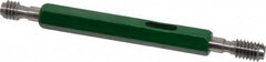 GF Gage - 5/16-18, Class 2B, Double End Plug Thread Go/No Go Gage - Hardened Tool Steel, Size 1 Handle Included - A1 Tooling