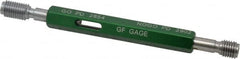 GF Gage - 5/16-24, Class 2B, Double End Plug Thread Go/No Go Gage - Hardened Tool Steel, Size 1 Handle Included - A1 Tooling