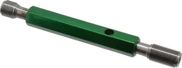 GF Gage - 7/16-28, Class 2B, Double End Plug Thread Go/No Go Gage - Hardened Tool Steel, Size 2 Handle Included - A1 Tooling