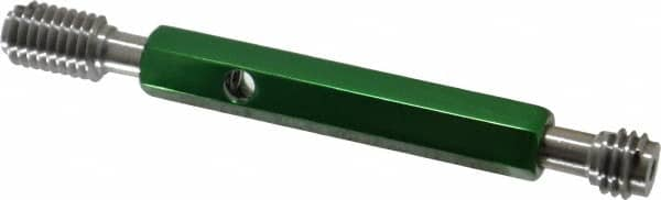 GF Gage - 1/2-13, Class 2B, Double End Plug Thread Go/No Go Gage - Hardened Tool Steel, Size 2 Handle Included - A1 Tooling