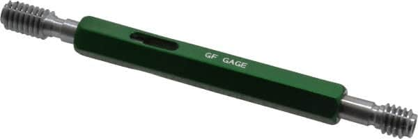 GF Gage - 5/16-18, Class 3B, Double End Plug Thread Go/No Go Gage - Hardened Tool Steel, Size 1 Handle Included - A1 Tooling