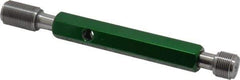 GF Gage - 1/2-28, Class 3B, Double End Plug Thread Go/No Go Gage - Hardened Tool Steel, Size 2 Handle Included - A1 Tooling