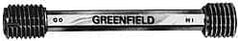 GF Gage - 1-1/4 - 7, Class 2B, Double End Plug Thread Go/No Go Gage - Size 4-1/2 Handle Included - A1 Tooling