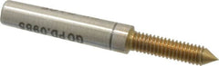 GF Gage - #4-48, Class 2B, 3B, Single End Plug Thread Go Gage - High Speed Steel, Size 00 Handle Not Included - A1 Tooling