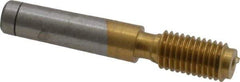 GF Gage - 1/4-28, Class 2B, 3B, Single End Plug Thread Go Gage - High Speed Steel, Size 1 Handle Not Included - A1 Tooling