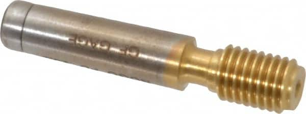 GF Gage - 1/4-28, Class 2B, Single End Plug Thread No Go Gage - High Speed Steel, Size 1 Handle Not Included - A1 Tooling