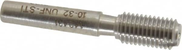 GF Gage - 10-32 Thread, Steel, Screw Thread Insert (STI) Class 2B/3B, Plug Thread Insert Go Gage - Single End without Handle - A1 Tooling