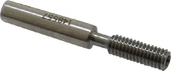 GF Gage - M4x0.70, Class 6H, Single End Plug Thread Go Gage - Hardened Tool Steel, Size 0 Handle Not Included - A1 Tooling