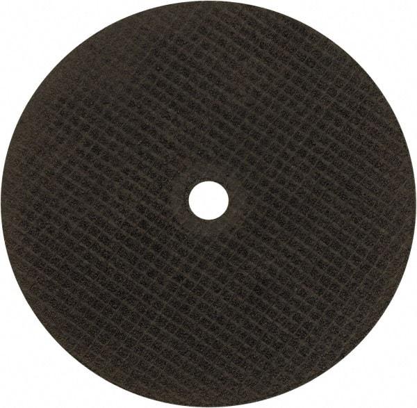 Norton - 7" 24 Grit Aluminum Oxide Cutoff Wheel - 3/32" Thick, 5/8" Arbor, 8,730 Max RPM, Use with Circular Saws - A1 Tooling