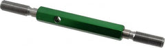 GF Gage - 3/8-24 Go/No Go Truncated Taperlock Thread Setting Plug Gage - Class 2A, Size 2 Handle, Steel - A1 Tooling