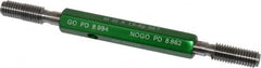 GF Gage - M10x1.5 Go/No Go Truncated Taperlock Thread Gage - Class 6G, Size 2 Handle - A1 Tooling