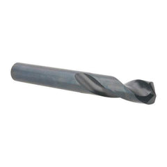 Guhring - 15/32" 130° Spiral Flute Cobalt Screw Machine Drill Bit - Oxide Finish, Right Hand Cut, 51mm Flute Length, 102mm OAL, Standard Point, Straight Shank - A1 Tooling