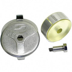 Dynabrade - Brush Mounting Wheel Hub Assembly - Compatible with 4" DynaZip Surface Preparation Tools - A1 Tooling