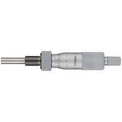 Mitutoyo - Mechanical Micrometer Heads; Minimum Measurement (Inch): 0 ; Minimum Measurement (Decimal Inch): 0 ; Minimum Measurement (mm): 0 ; Maximum Measurement (mm): 25 ; Thimble Diameter (mm): 18.00 ; Digital Counter: No - Exact Industrial Supply