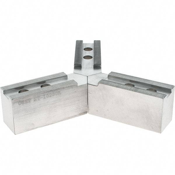 Value Collection - Soft Lathe Chuck Jaws Material: Aluminum - A1 Tooling