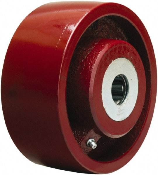 Hamilton - 7 Inch Diameter x 2-1/2 Inch Wide, Cast Iron Caster Wheel - 1,500 Lb. Capacity, 3-1/4 Inch Hub Length, 3/4 Inch Axle Diameter, Precision Ball Bearing - A1 Tooling