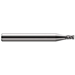 Harvey Tool - 1.4mm, 0.082" LOC, 1/8" Shank Diam, 1-1/2" OAL, 4 Flute Solid Carbide Square End Mill - Exact Industrial Supply