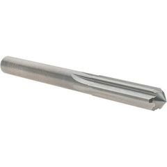 OSG - 21/64" Solid Carbide Chucking Reamer - Straight Flute, 5/16" Straight Shank, 1-1/4" Flute Length, 3-1/2" OAL - A1 Tooling