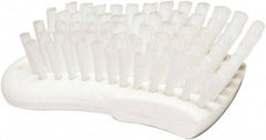 PRO-SOURCE - 1-1/16" Bristle Length, Polypropylene Food Service Brush - 6" Long x 2.63" Wide Head, White, Foam Block - A1 Tooling