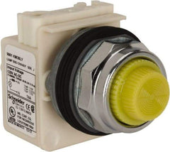 Square D - 120 V Yellow Lens Indicating Light - A1 Tooling