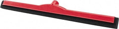 PRO-SOURCE - 24" Rubber Blade Floor Squeegee - Red - A1 Tooling