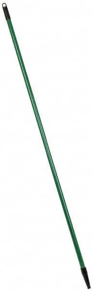 PRO-SOURCE - 60 x 1-1/4" Fiberglass Handle for Floor Squeegees & Push Brooms - Threaded Connection, Green - A1 Tooling