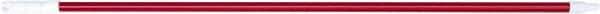 PRO-SOURCE - 60 x 1-1/4" Fiberglass Handle for Floor Squeegees & Push Brooms - Threaded Connection, Red - A1 Tooling