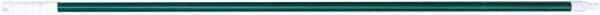 PRO-SOURCE - 60 x 1-1/4" Fiberglass Handle for Floor Squeegees & Push Brooms - Threaded Connection, Green - A1 Tooling