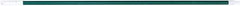 PRO-SOURCE - 60 x 1-1/4" Fiberglass Handle for Floor Squeegees & Push Brooms - Threaded Connection, Green - A1 Tooling