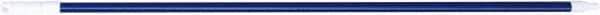 PRO-SOURCE - 60 x 1-1/4" Fiberglass Handle for Floor Squeegees & Push Brooms - Threaded Connection, Blue - A1 Tooling