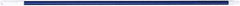 PRO-SOURCE - 60 x 1-1/4" Fiberglass Handle for Floor Squeegees & Push Brooms - Threaded Connection, Blue - A1 Tooling