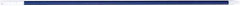 PRO-SOURCE - 54 x 1-1/4" Fiberglass Handle for Floor Squeegees & Push Brooms - Threaded Connection, Blue - A1 Tooling