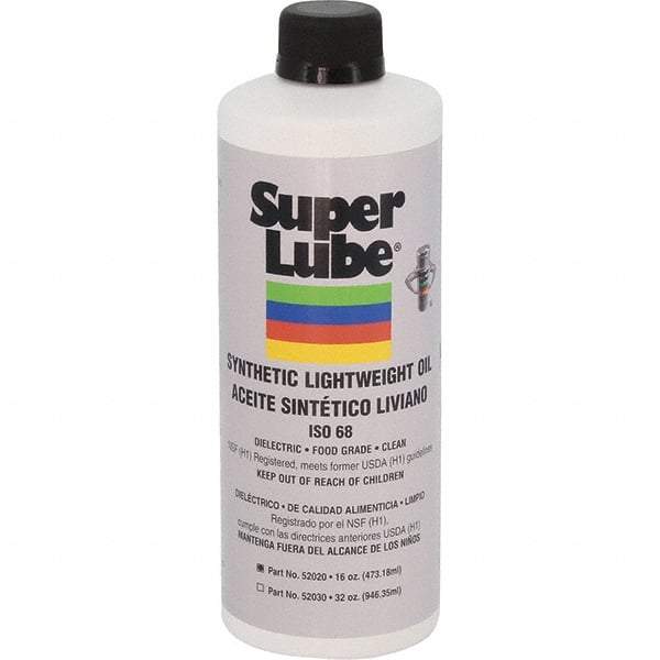 Synco Chemical - 16 oz Bottle Synthetic Lubricant - Translucent, -40°F to 500°F, Food Grade - A1 Tooling