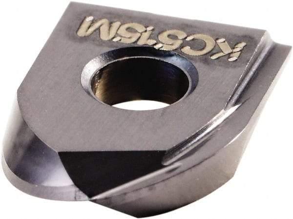 Kennametal - KDMB0250M0 Grade KC515M Carbide Milling Insert - TiAlN Finish, 0.063" Thick, 3.18mm Corner Radius - A1 Tooling