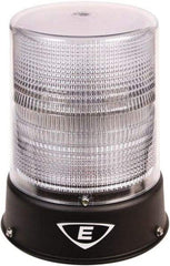 Edwards Signaling - 24 VAC/VDC, 4X NEMA Rated, LED, Clear, Flashing, Steady Light - 65 Flashes per min, 3/4 Inch Pipe, 6-1/2 Inch Diameter, 8 Inch High, IP66 Ingress Rating, Pipe Mount - A1 Tooling