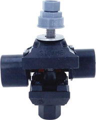 Ideal - 10 to 14 (Tap), 3/0 (Run) AWG Compatible, Tap Connector - 2.2" OAL x 2-1/2" OAW x 3.7" OAH - A1 Tooling