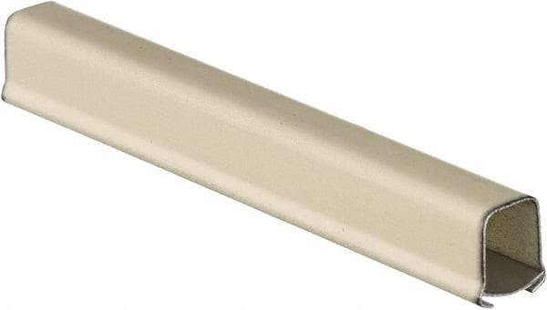 Hubbell Wiring Device-Kellems - 1-1/2m Long x 0.85 Inch Deep x 0.76 Inch Wide, Metal Raceway - Continuous Cover, 1 Channel, Ivory, Painted - A1 Tooling