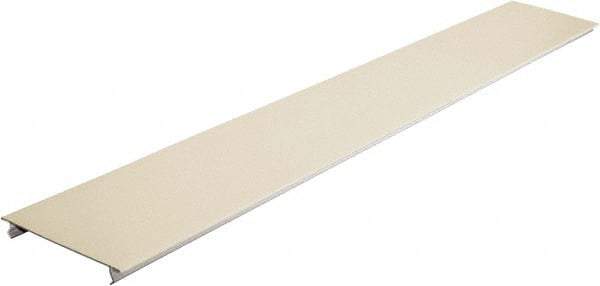 Hubbell Wiring Device-Kellems - 31-1/2 Inch Long x 4-3/4 Inch Wide x 1/4 Inch High, Rectangular Raceway Cover - Ivory, For Use with HBL4750 Series Raceways - A1 Tooling