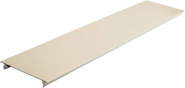 Hubbell Wiring Device-Kellems - 19-1/2 Inch Long x 4-3/4 Inch Wide x 1/4 Inch High, Rectangular Raceway Cover - Ivory, For Use with HBL4750 Series Raceways - A1 Tooling