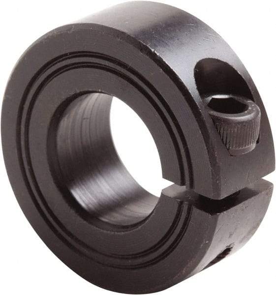 Climax Metal Products - 32mm Bore, Steel, One Piece Clamp Collar - 2-1/8" Outside Diam - A1 Tooling