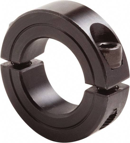 Climax Metal Products - 4-1/2" Bore, Steel, Two Piece Clamp Collar - 5-3/4" Outside Diam, 7/8" Wide - A1 Tooling