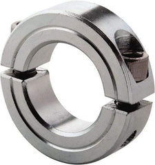 Climax Metal Products - 2-1/4" Bore, Steel, Two Piece Clamp Collar - 3-1/4" Outside Diam, 3/4" Wide - A1 Tooling