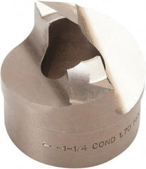 Greenlee - 1-1/4" Conduit Round Punch - 1.7" Hole Diam - A1 Tooling