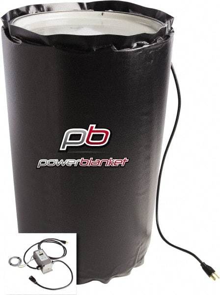 Powerblanket - 14" Wide, 15 Gallon Wrap-Around Drum Heater - 120 Volt, 3.33 Amps, 0°F to 145°F Thermostat Rating - A1 Tooling