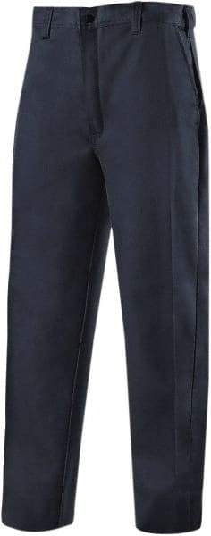 Steiner - Cotton Flame Resistant/Retardant Pants - Zipper Closure, 4 Pockets, 48" Waist, 36" Inseam, Navy, ASTM D6413-10 - A1 Tooling