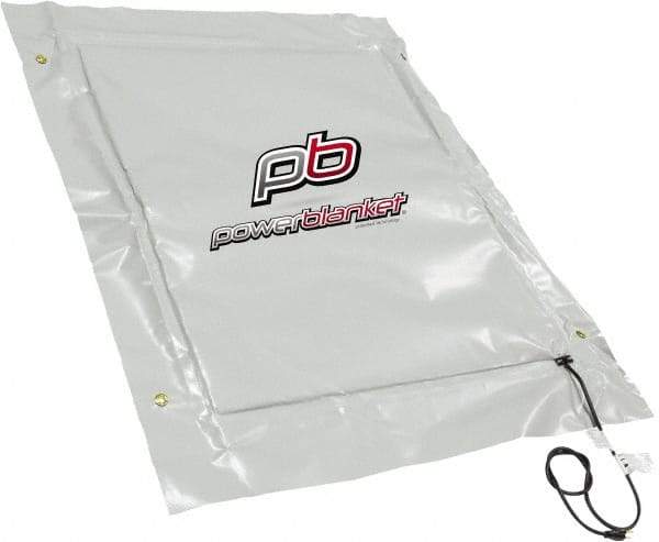 Powerblanket - 48" Long x 36" Wide, Flat, PVC, Standard Heat Blanket - 120 Volts, Flat Back - A1 Tooling