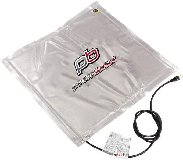 Powerblanket - 24" Long x 24" Wide, Flat, PVC, Standard Heat Blanket - 120 Volts, Flat Back - A1 Tooling