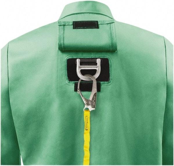 Steiner - Size XL Flame Resistant/Retardant Jacket - Green, Cotton, Snaps Closure - A1 Tooling