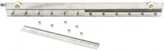 Steiner - 3' Long Galvanized Steel Dock Strip Door Strip Door Trolley - Use with Track & Roller Track - A1 Tooling